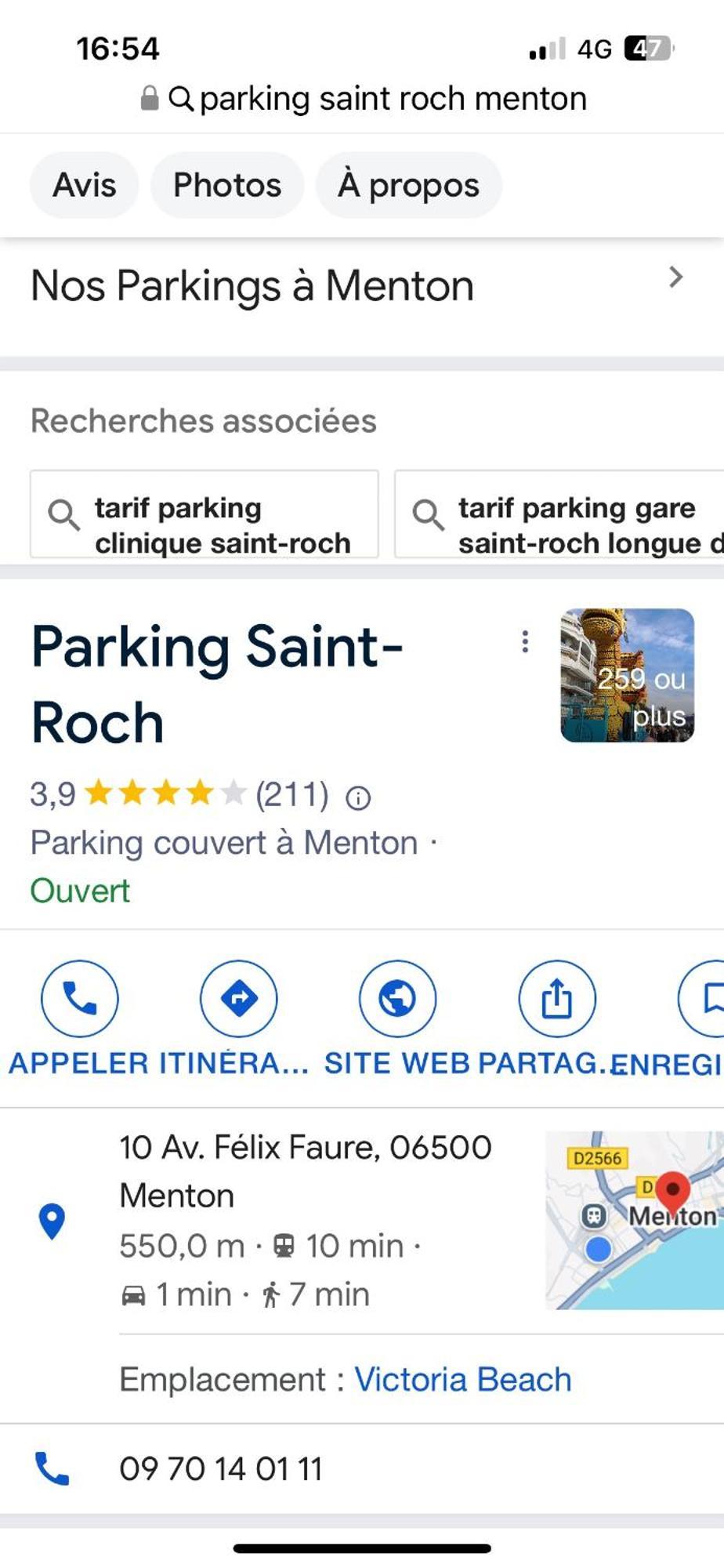 Apartment 2 Pieces , Centre , 100 Metres Des Plages. Menton